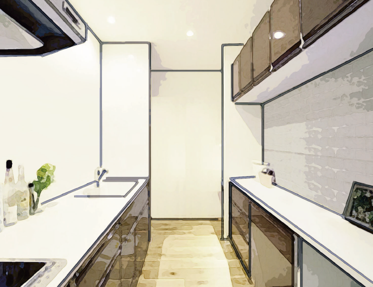 共用キッチン（各居住階）